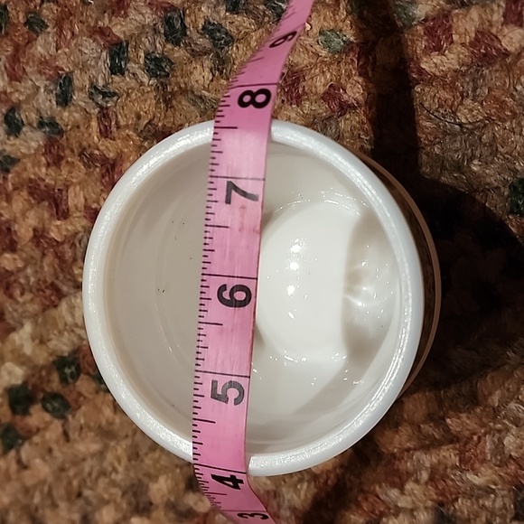 Vintage Avon Milk Glass Vanity Jar, Missing Lid - Picture 5 of 5